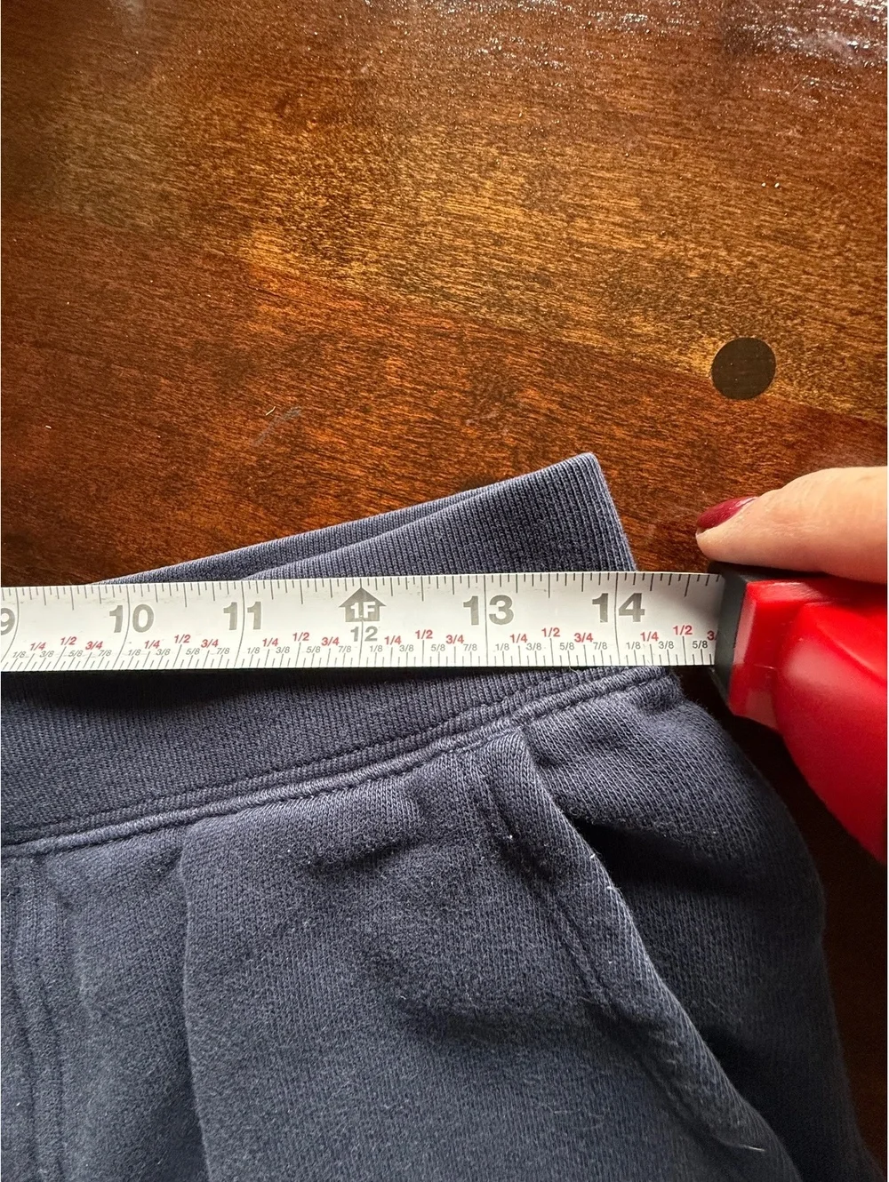 Polo Ralph Lauren Boy’s Navy Blue Sweatpants with Red Logo